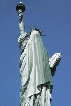 La nouvelle statue de la libert